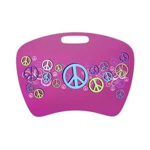  Peace Party Portable Lap Desk Pink Personal Home Travel 