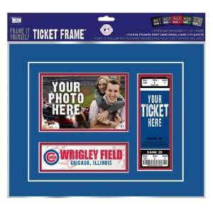  Chicago Cubs First Game Ticket Frame Frame It Yourself 
