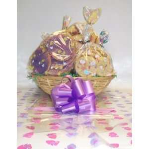 Scotts Cakes Large Easter Chick Classic Cookie Basket with No Handle 