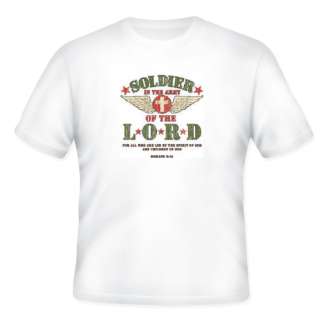   short sleeve T shirt soldier in the army of the LORD Jesus  