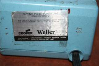 WELLER WTCPT Temperature Controlled Solde 60W 240V 60Hz  