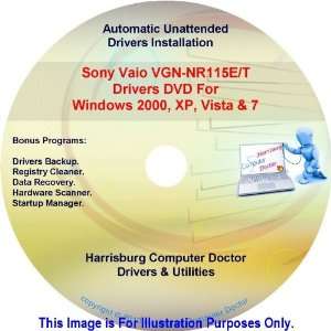 Sony Vaio VGN NR115E/T Drivers Kit DVD Disc   Windows 2000 