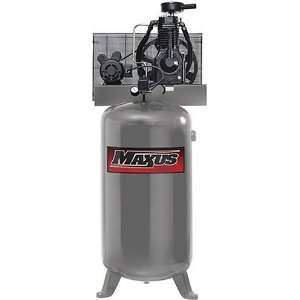 Maxus EX8403 21 Amp 5 HP 80 Gallon Cast Iron Oiled Two Stage Vertical 