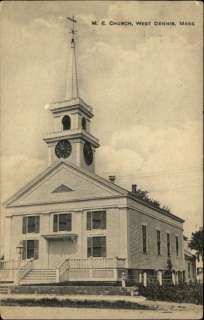 WEST DENNIS MA ME Church c1910 Postcard  