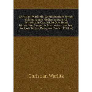   Antiquis Tectus, Detegitur (French Edition) Christian Warlitz Books