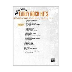  Value Songbooks Early Rock Hits P/V/C Mixed Folio, Book 