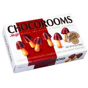 Meiji Chocorooms, Sweet and Crispy Grocery & Gourmet Food