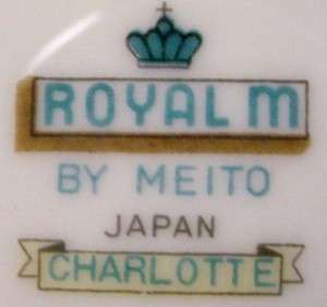ROYAL M Meito china CHARLOTTE pattern CUP Only  