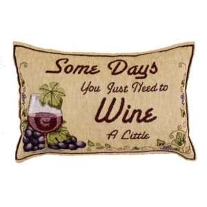  Pack of 2 Somedays You Just Need to Wine Tapestry Throw 