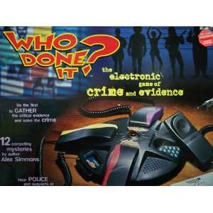   Electronic Game of Crime and Evidence by Alex Simmons Toys & Games