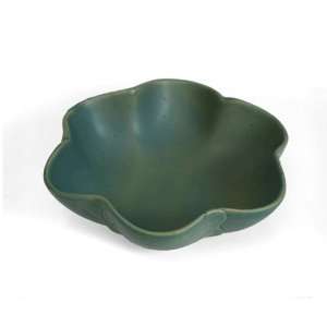  Ceramic Green Bowl Flared   Lotus Claymation Bowl [Flared 