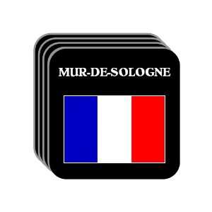  France   MUR DE SOLOGNE Set of 4 Mini Mousepad Coasters 