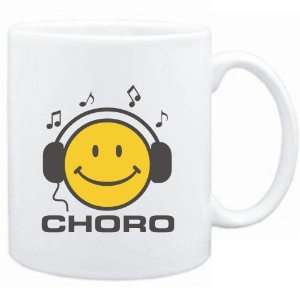  Mug White  Choro   Smiley Music