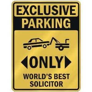   WORLDS BEST SOLICITOR  PARKING SIGN OCCUPATIONS