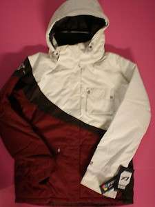 Orage Fia Burgundy Girls Snow Ski Jacket Coat Size 10 Medium $150 