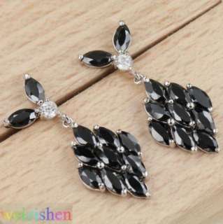   Silver Gemstones Jewelry Dangle & Chandelier Earrings EZ0041  