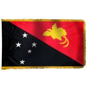  Papua New Guinea Flag 6X10 Foot Nylon PH and FR Patio 