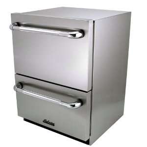  Solaire Stainless Steel Refrigerated 2 Drawer Unit Patio 