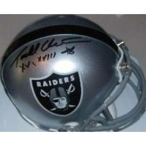  Todd Christensen (Oakland Raiders) Football Mini Helmet 