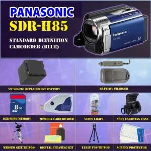  Panasonic SDR H85 Standard Definition Camcorder (Blue 