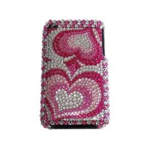 Modern Tech Multi Coloured Diamante Style Back Cover for Apple iPhone 