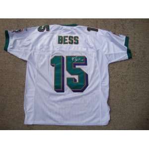   DAVONE BESS Signed Autographed NFL Jersey COA 