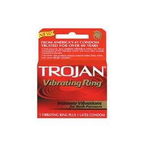  Trojan Vibrating Ring, 1/Pack