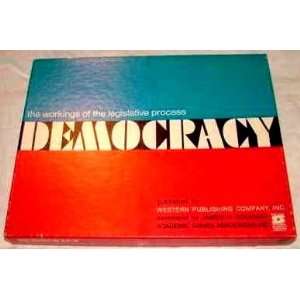 DEMOCRACY Academic Game (Designer James S. Coleman 1966 