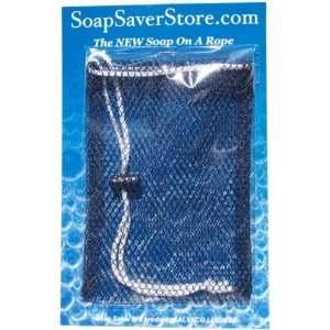 Soap Saver, Black w/ String Lock, the New, Soap on a Rope Beauty