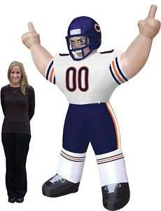 CHICAGO BEARS NFL Mascot Blow Up Lawn Yard Player  