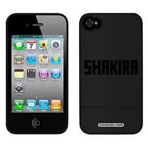  Shakira Block Letters on Verizon iPhone 4 Case by Coveroo 