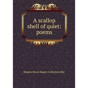   quiet poems Shapiro Bruce Rogers Collection DLC  Books