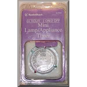  Mini Plug In Lamp/Appliance Timer