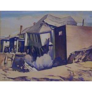  FRAMED oil paintings   Charles Sheeler   24 x 18 inches 