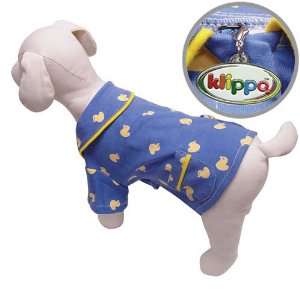  Adorable Snoozy Yellow Ducky Pajamas Shirt for Dogs   S 