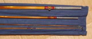   Split Bamboo Genuine Tonkin,1FLF Flash Fly Fishing Rod,9 & cas  