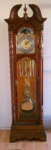 Beautiful Sligh Mahogany Grandfather Clock Model No. 0824 1 AN A MUST 