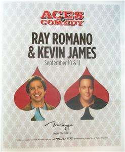 Ray Romano Kevin James @ The Mirage Casino Las Vegas Ad  