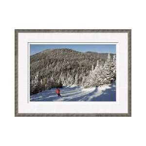  Young Skier Smugglers Notch Vermont Framed Giclee Print 