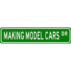  MAKING MODEL CARS Street Sign ~ Custom Street Sign 