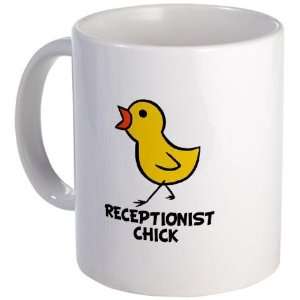 Chick Receptionist Mug by  