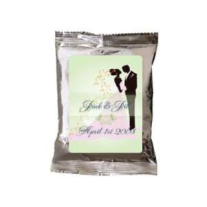 Baby Keepsake Lime Kissing Bride and Groom Design Personalized Iced 