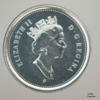 2003 P Choice BU Elizabeth II Canada Dime 10 Cents Coin #10229434 85 