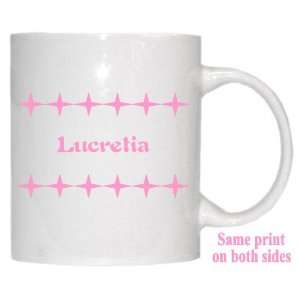  Personalized Name Gift   Lucretia Mug 