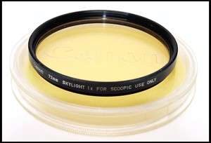 Canon Scoopic 72mm Skylight 1x Glass Filter  