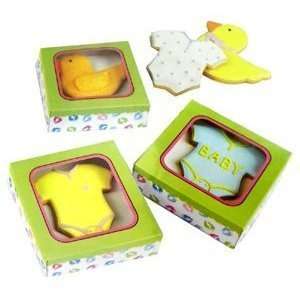    Wilton Treat Boxes Baby Feet   Package of 3 Boxes