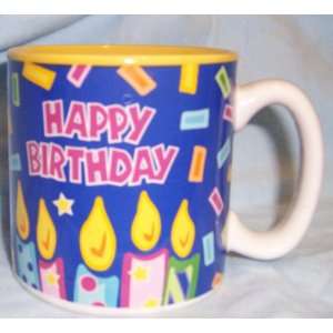  Happy Birthday Mug With Candles Gift Boxed Inexpensive 