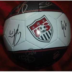  USA World Cup Team Signed Soccer Ball   Autographed Soccer 