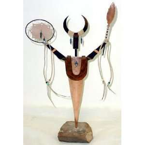  Dreamcatcher Figure on Stone Base Statue Toys & Games