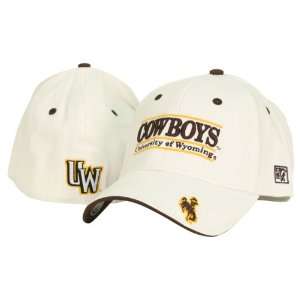  University of Wyoming Cowboys Classic Flex Fit Hat  White 